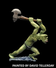 Load image into Gallery viewer, 51-2526: Giant Chaos Orc with Two Handed Axe Overhead