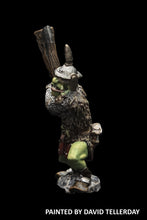 Load image into Gallery viewer, 51-2582: Chaos Orc Hero with Axe, Attacking