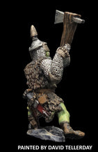 Load image into Gallery viewer, 51-2582: Chaos Orc Hero with Axe, Attacking