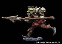 Load image into Gallery viewer, 51-2583: Chaos Orc Hero with Polearm, Charging