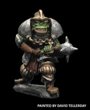 Load image into Gallery viewer, 51-2584: Chaos Orc Hero with Mace, Armored