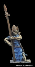 Load image into Gallery viewer, 51-3702: Skeletal Spearman in Reserve, with Helmet