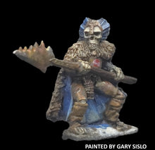 Load image into Gallery viewer, 51-3708: Skeletal Halberdier, Attacking, Fur Cloak