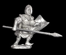 Load image into Gallery viewer, 51-4022: Dark Elf Warrior, Weapon Lowered, Helm without Plume