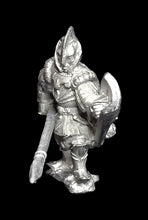 Load image into Gallery viewer, 51-4022: Dark Elf Warrior, Weapon Lowered, Helm without Plume