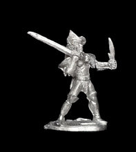Load image into Gallery viewer, 51-4033: Dark Elf Assassin with Sword Over Shoulder and Dagger