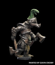 Load image into Gallery viewer, 51-5817: Half-Orc with Pair of Axes