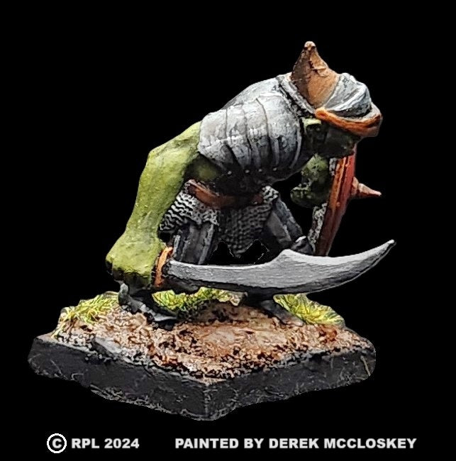 51-9041: Heavy Goblin in Full Armor, Advancing – Ral Partha Legacy