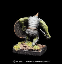 Load image into Gallery viewer, 51-9041: Heavy Goblin in Full Armor, Advancing