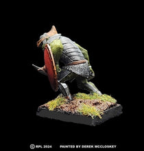 Load image into Gallery viewer, 51-9041: Heavy Goblin in Full Armor, Advancing