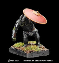 Load image into Gallery viewer, 51-9042: Heavy Goblin in Full Armor, Blocking