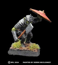 Load image into Gallery viewer, 51-9042: Heavy Goblin in Full Armor, Blocking