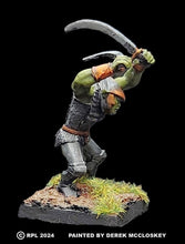 Load image into Gallery viewer, 51-9043: Heavy Goblin in Full Armor, Attacking
