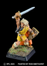 Load image into Gallery viewer, 52-0012: Adventurer with Sword and Heater Shield I