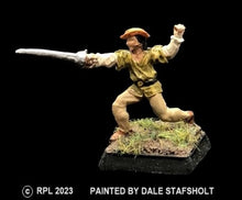 Load image into Gallery viewer, 52-0201: Militia with Sword, Attacking
