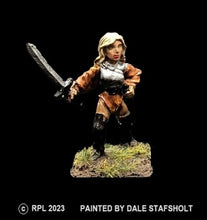 Load image into Gallery viewer, 52-0208: Militia with Sword, Female
