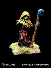 Load image into Gallery viewer, 52-0605: Sorceress, Hooded with Staff