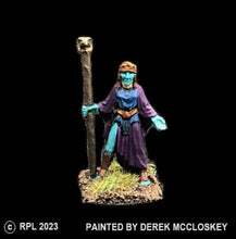 Load image into Gallery viewer, 52-0653: Priestess with Staff in Right Hand, Wearing Crown