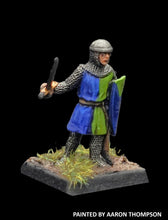 Load image into Gallery viewer, 52-1001: Man-at-Arms with Shield, Weapon at Side