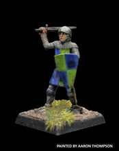 Load image into Gallery viewer, 52-1003: Man-at-Arms with Shield, Weapon Raised