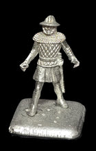 Load image into Gallery viewer, 52-1005: Man-at-Arms in Gambeson, with Kettle Hat