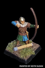 Load image into Gallery viewer, 52-1023: Longbowman Firing, Studded Armor