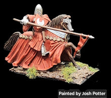 Load image into Gallery viewer, 52-1124: Mounted Knight (Red Knight)