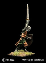 Load image into Gallery viewer, 52-1443: Avalon Men-at-Arms with Sword Overhead and Heater Shield, Advancing