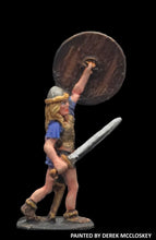 Load image into Gallery viewer, 52-1631: Shield Maiden Advancing, with Sword Forward and Shield Raised