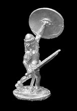 Load image into Gallery viewer, 52-1631: Shield Maiden Advancing, with Sword Forward and Shield Raised