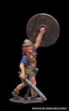 Load image into Gallery viewer, 52-1632: Shield Maiden Advancing, with Sword Lowered and Shield Raised