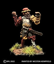 Load image into Gallery viewer, 52-1808: Imperial Pikeman, Attacking, with Soft Hat III, No Feathers