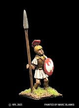 Load image into Gallery viewer, 52-2004: Hoplite, Plumed Helmet, Weapon at Side