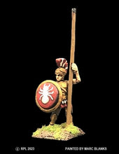 Load image into Gallery viewer, 52-2006: Hoplite, Plumed Helmet, Left Arm Raised