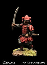 Load image into Gallery viewer, 52-3002: Samuari with Sword Raised, Kabuto