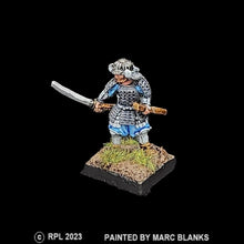 Load image into Gallery viewer, 52-3033: Elite Samurai with Sword at Side, Kabuto