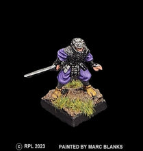 Load image into Gallery viewer, 52-3143: Elite Armored Ninja with Sword in Right Hand