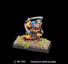 Load image into Gallery viewer, 52-3172: Samurai Warlord with Two Swords, Armored