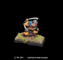 Load image into Gallery viewer, 52-3172: Samurai Warlord with Two Swords, Armored