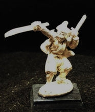 Load image into Gallery viewer, 52-3173: Samurai Warlord, with Two Swords, Unarmored