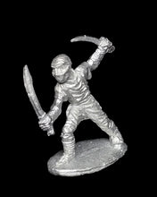 Load image into Gallery viewer, 52-5004: Desert Warrior Swordsman Advancing, with Two Swords, Masked