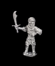 Load image into Gallery viewer, 52-5006: Desert Warrior Swordsman, At Ready, Scimitar Raised