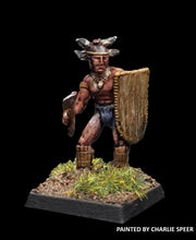 Load image into Gallery viewer, 52-7002: Native Warrior with Shield (Iroquois)