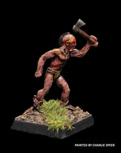 Load image into Gallery viewer, 52-7003: Native Warrior Advancing, Shirtless, Left Arm Raised (Neutral Tribe)