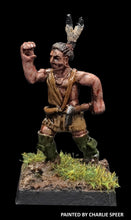 Load image into Gallery viewer, 52-7005: Native Warrior Attacking, Right Arm Raised (Miami)