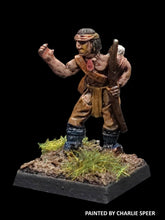 Load image into Gallery viewer, 52-7013: Native Warrior with Bow, Advancing (Mississauga)