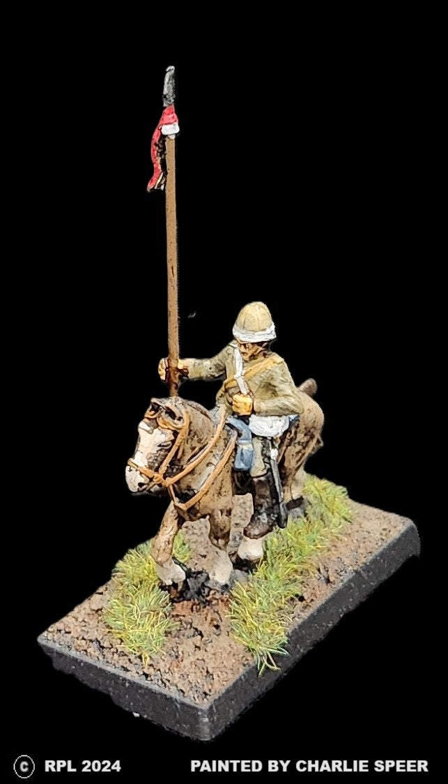 52-8022/48-0330:  British Lancer Cavalry [rider and mount]