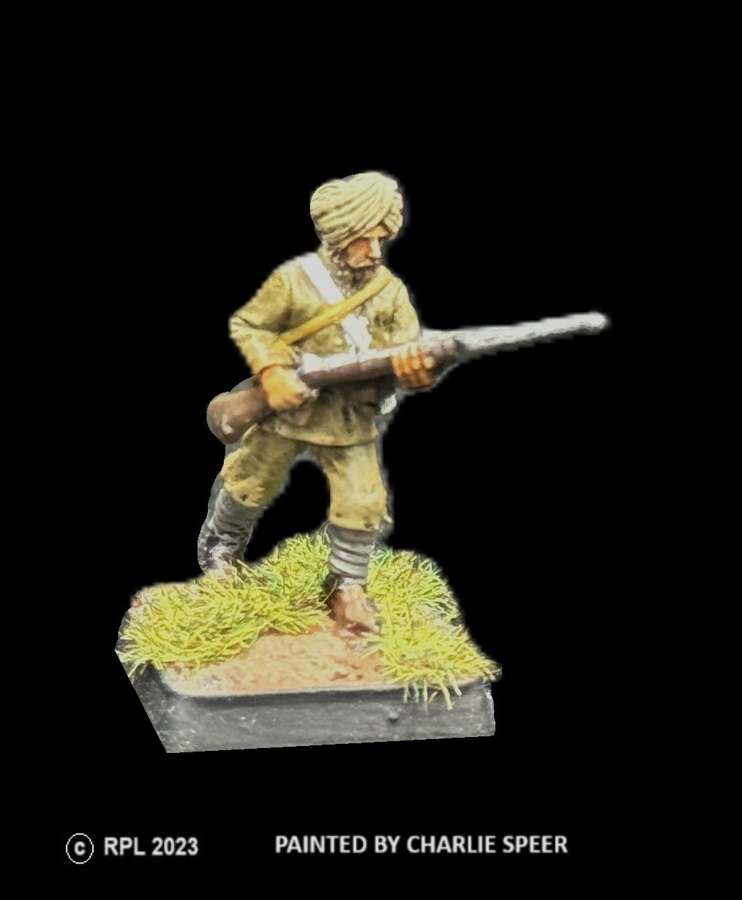 52-8302:  Indian Infantry, advancing
