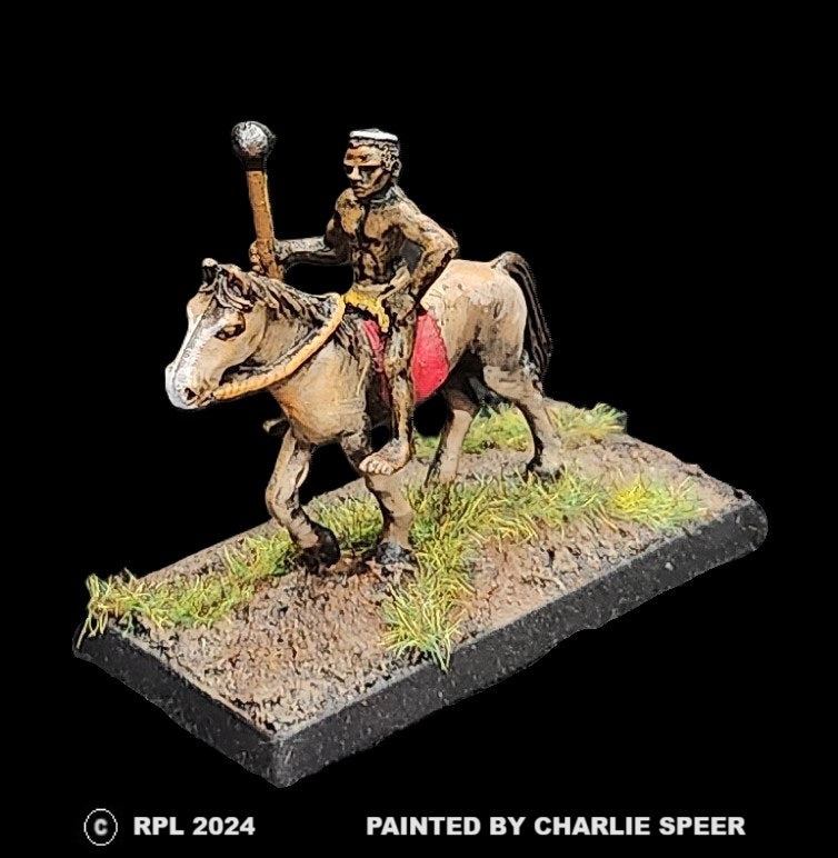 52-8551/48-0333:  Mounted Zulu [rider and mount]