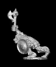 Load image into Gallery viewer, 53-0001: Beastman with Axe Raised and Shield
